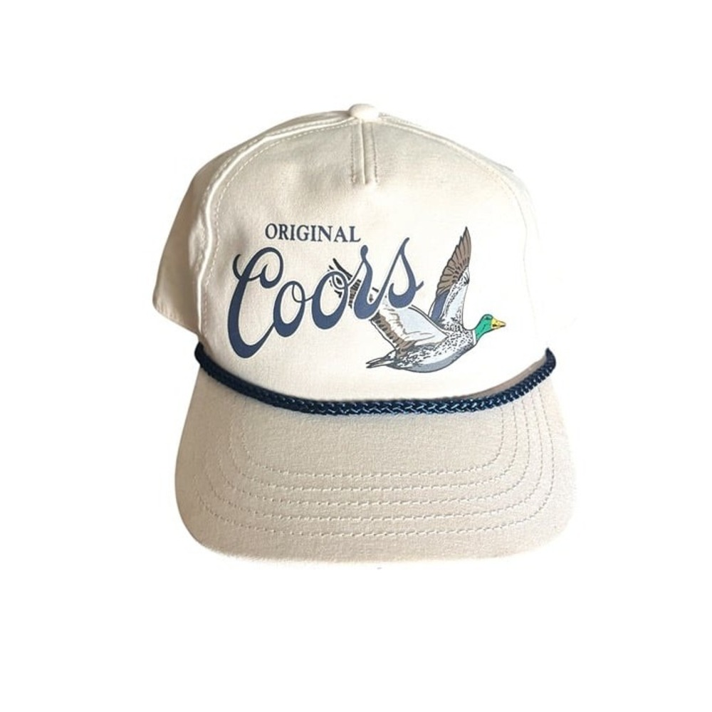 Coors Rope Hat with Unique Duck Print